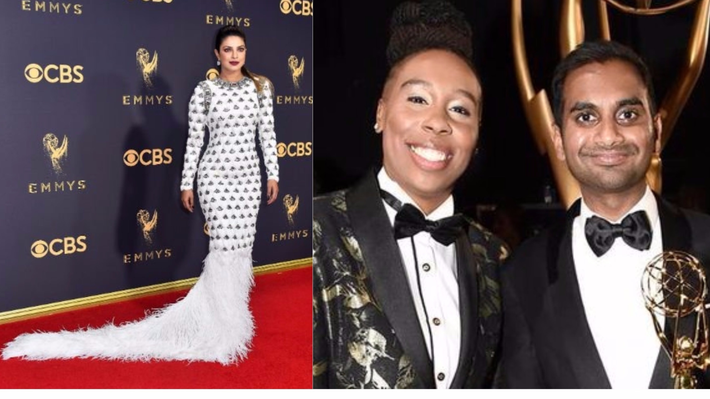 Emmys 2017: Indian-American Aziz Ansari wins Best Writing, Priyanka dazzles in Ivory
