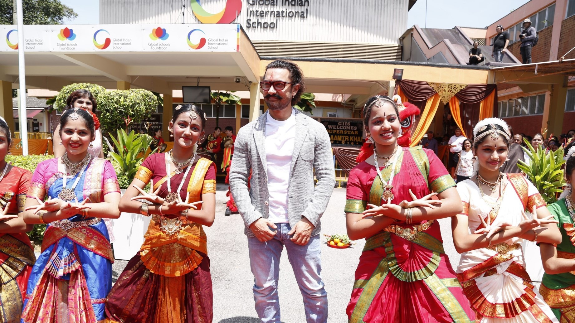 Aamir Khan in Singapore to promote ‘Secret Superstar’, inspires students at GIIS