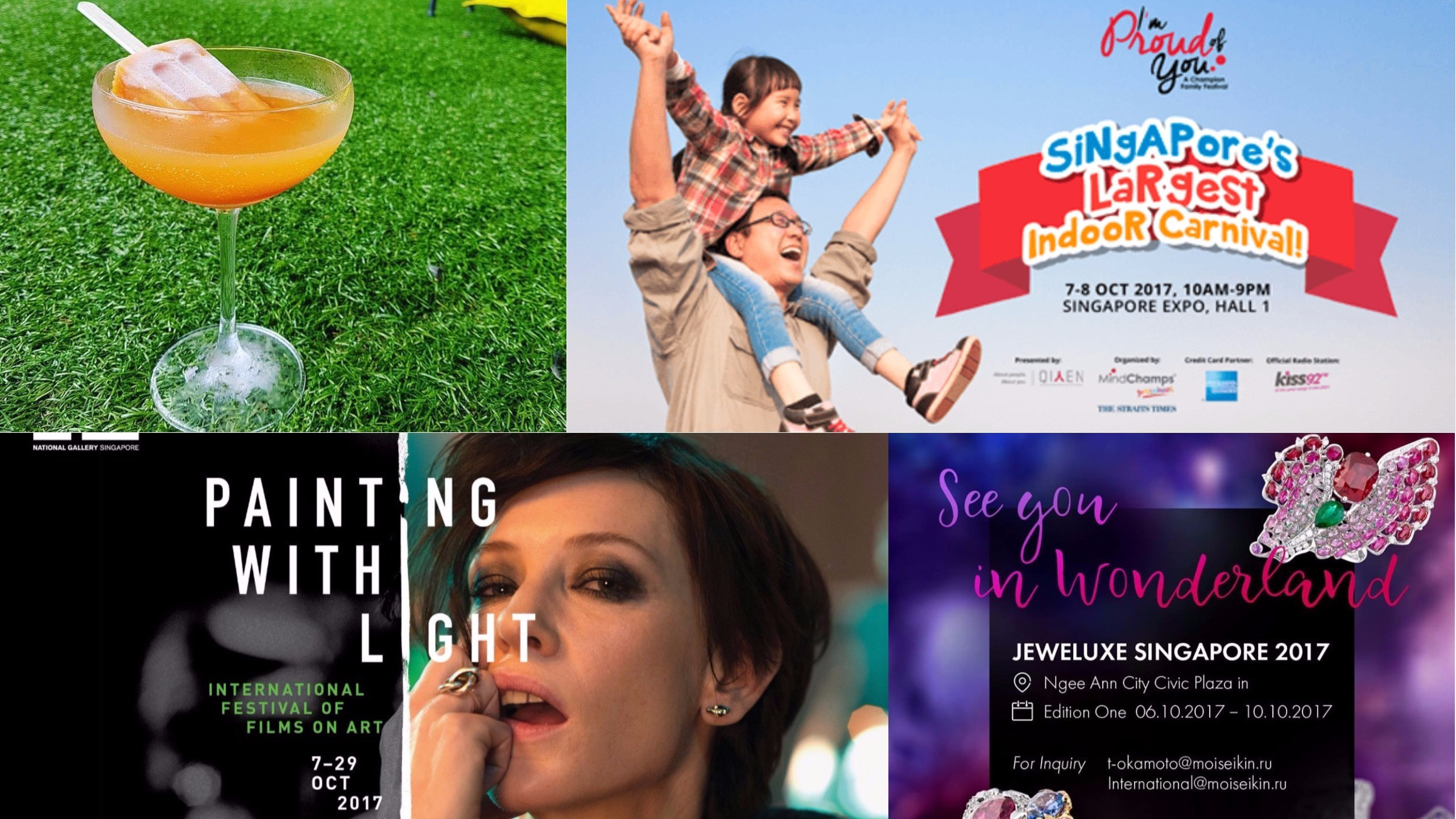 Five things to do over the weekend of October 7-8