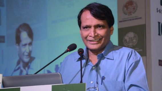 India has ‘very strongly’ raised H-1B issue with US:  Union Minister Suresh Prabhu
