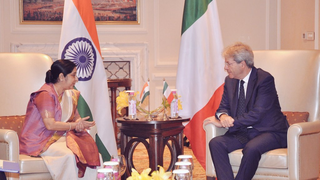 Sushma Swaraj urges Indian students in Italy not to panic