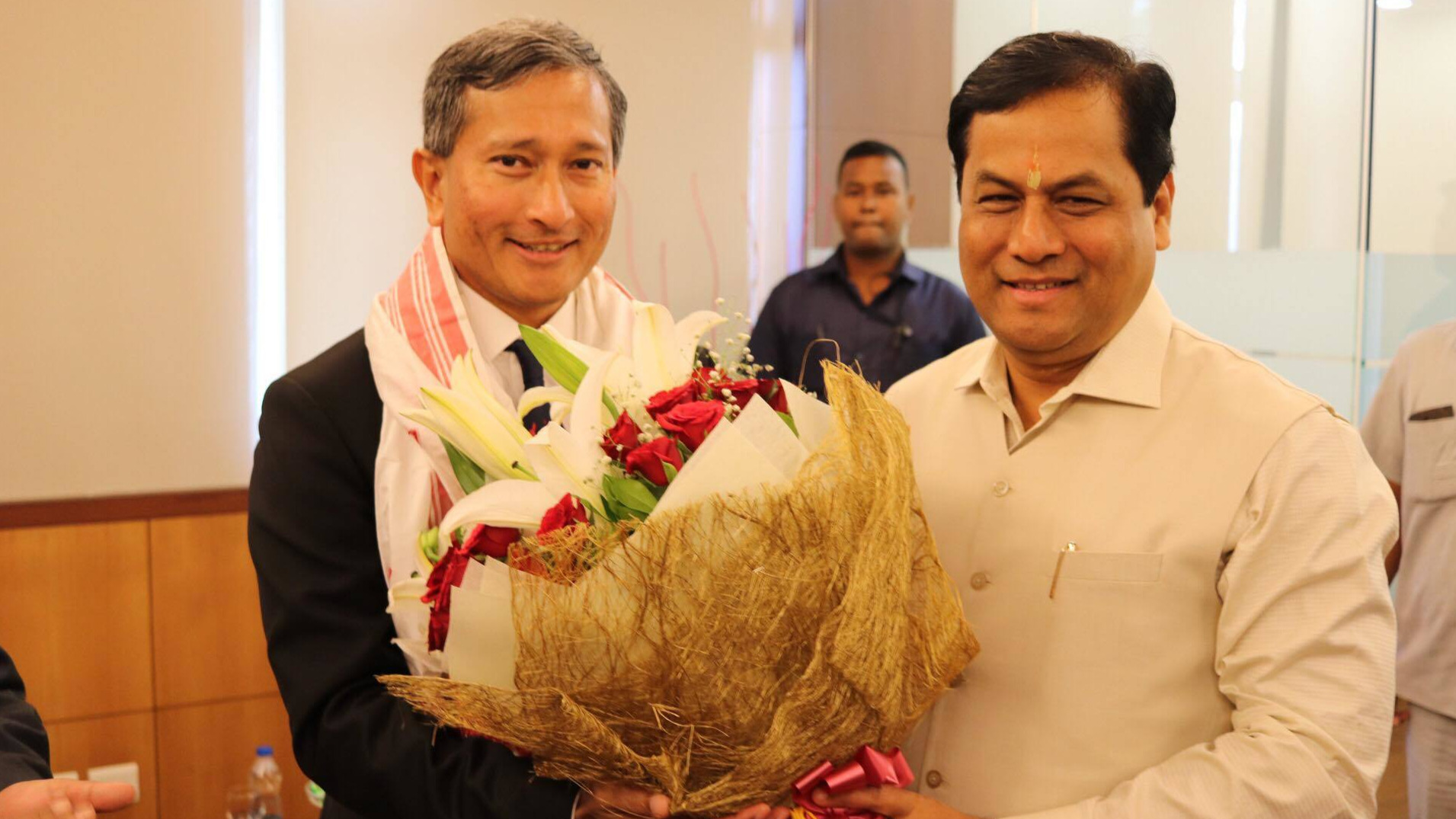 Singapore FM in Assam to open skill development centre, greening projects