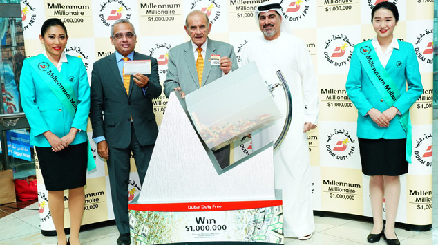 Indian hits jackpot by winning USD1 million in Dubai Duty Free raffle