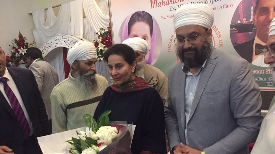 Punjab CM’s wife Preneet Kaur asks NRIs in UK to invest in the state