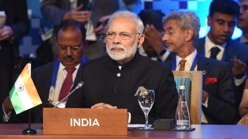 PM Narendra Modi in Singapore on June 1, 2018