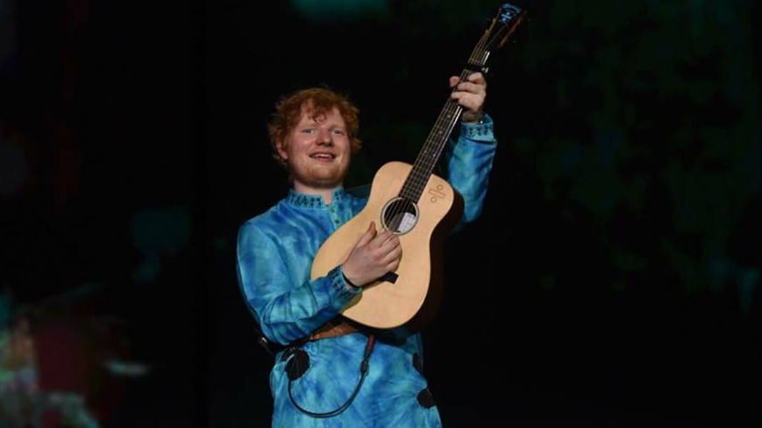 Ed Sheeran dons kurta, woos fans during trip for Mumbai concert
