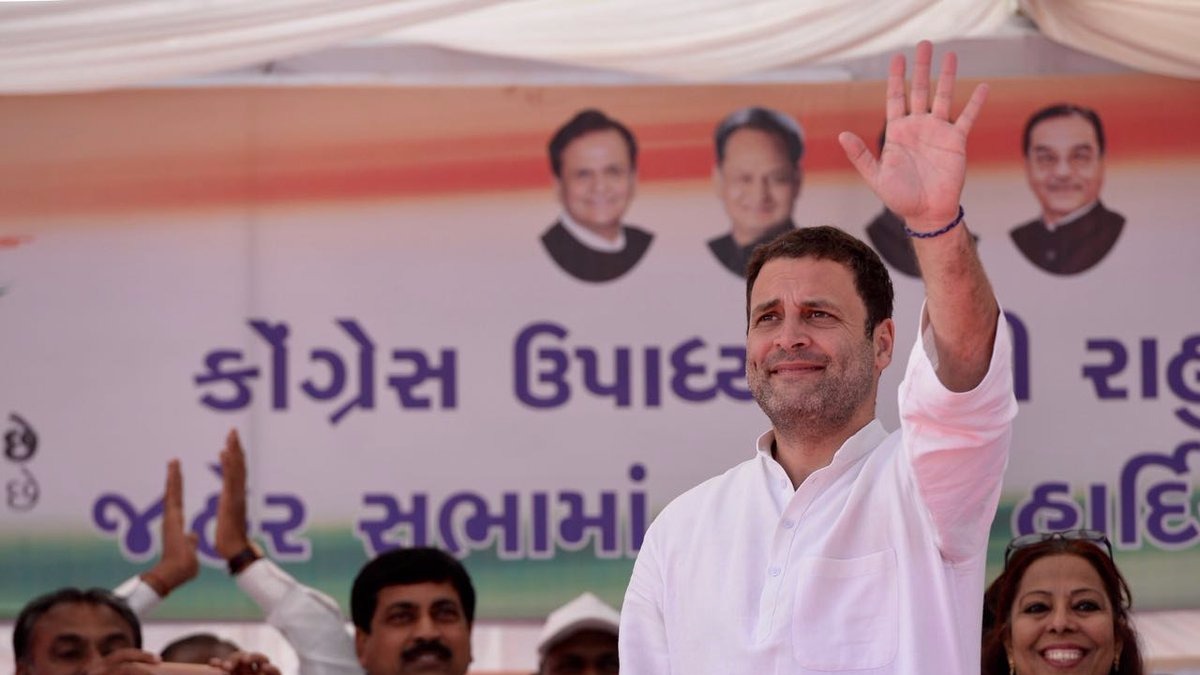 Rahul Gandhi elected unopposed as Indian National Congress president