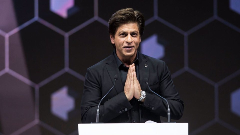 SRK gets Crystal Award for human rights, work for acid attack victims at WEF