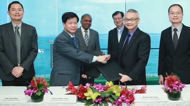 CAAS and NTU extend collaboration in air traffic management research for another five years