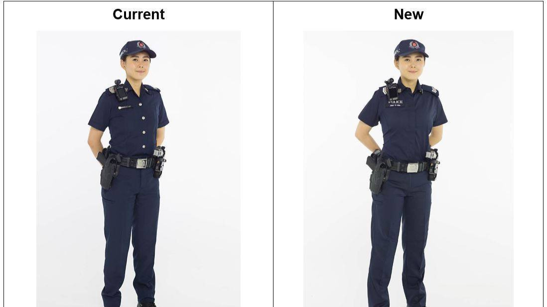 Singapore Police officers to don new uniforms from April 16