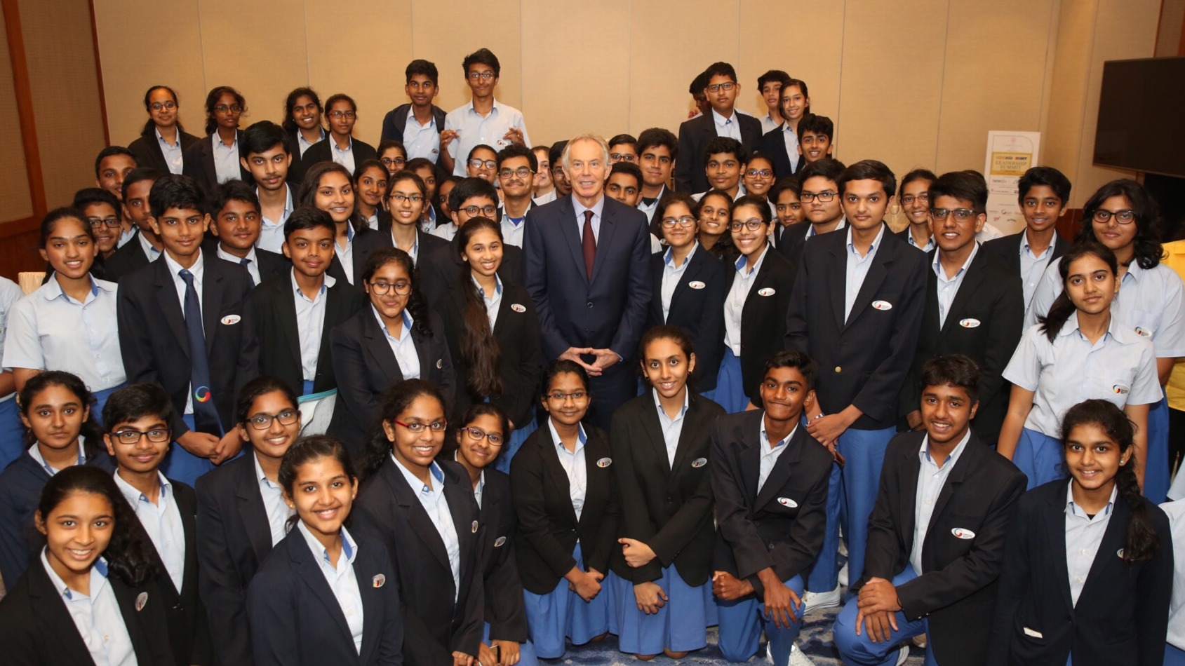 To lead, learn about what makes people tick: Tony Blair to GIIS students