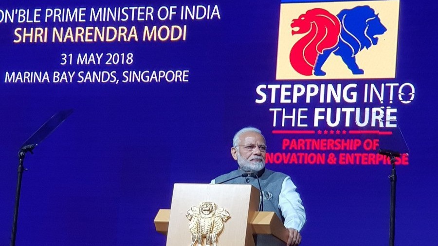 For Singapore, there is no better opportunity than India, says PM Modi