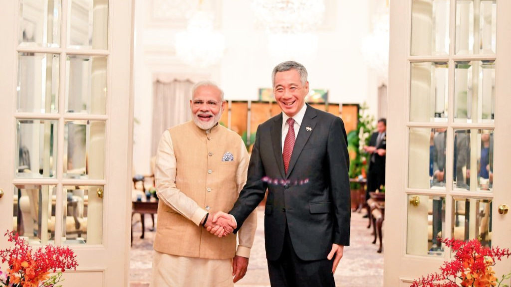 In pics: Day 2 of PM Modi’s visit to Singapore