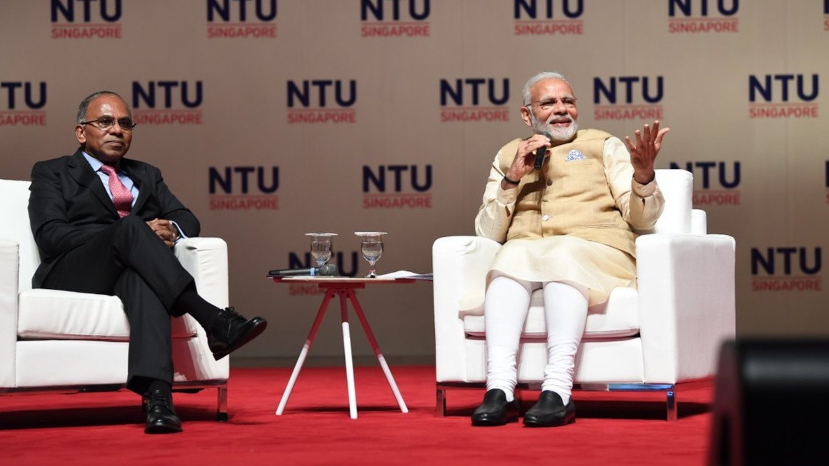 Asia must feel from within that the next century belongs to them: PM Modi at NTU Singapore