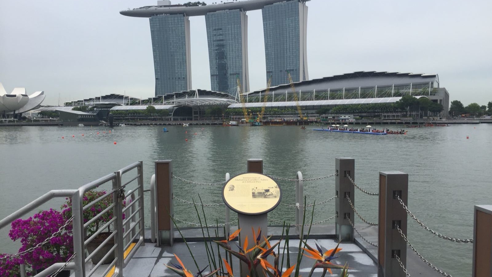 Gandhiji gets prominent and permanent place in Singapore; PM Modi unveils plaque