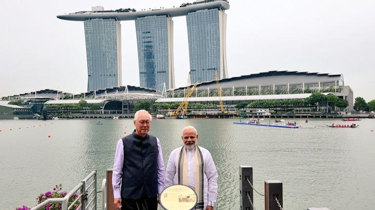In Pics: Day 3 of PM Modi’s visit to Singapore