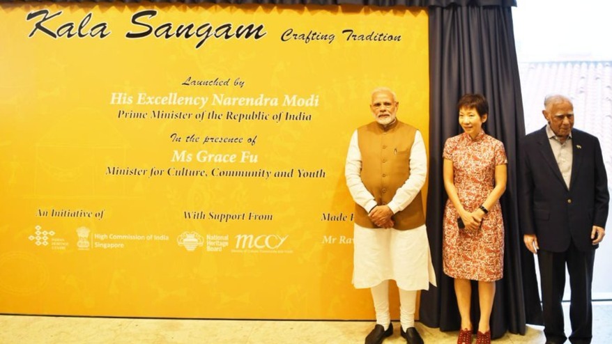 Kala Sangam: PM Modi launches IHC initiative to bring flavours of Indian crafts to Singapore