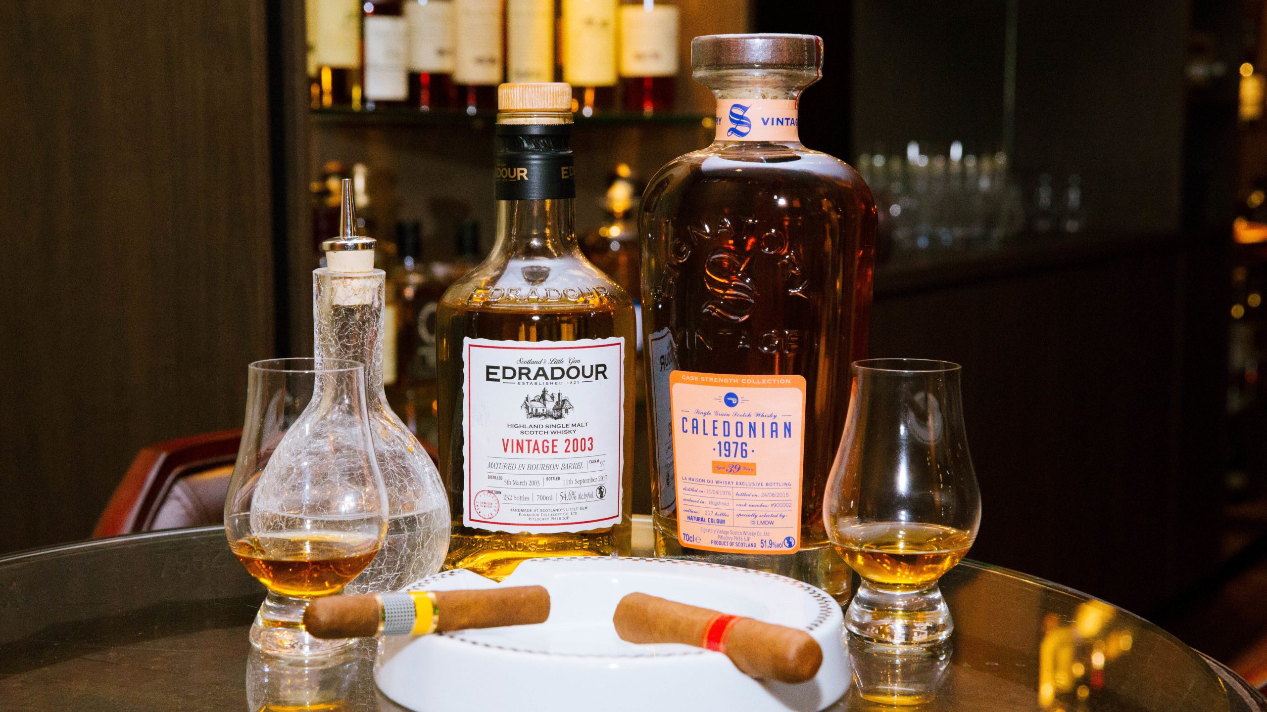 Old-world charm at Tipple and Dram – complete with rare single malts and cigar