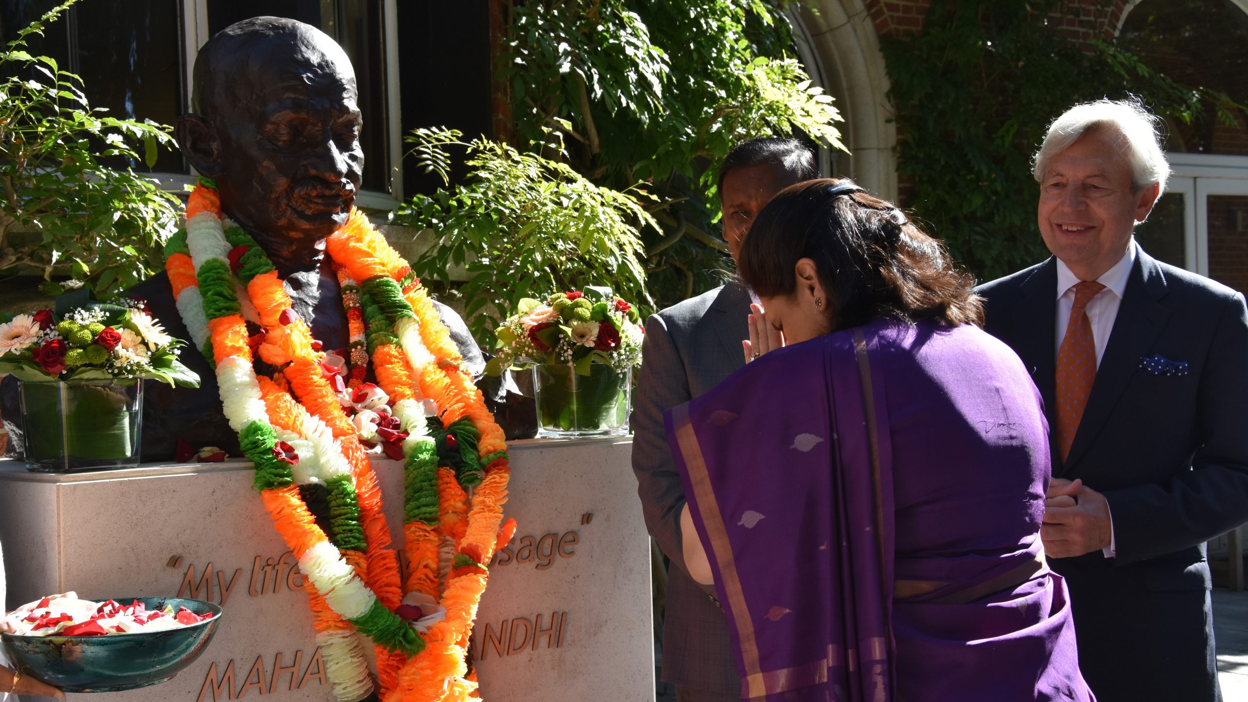 Indian Embassy in Brussels, Singapore consulate commemorate Gandhiji’s 150th birthday