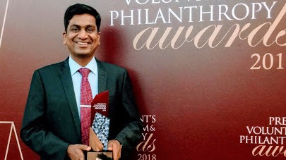 All in the eyes: Dr Rupesh Agrawal working to make a brighter tomorrow
