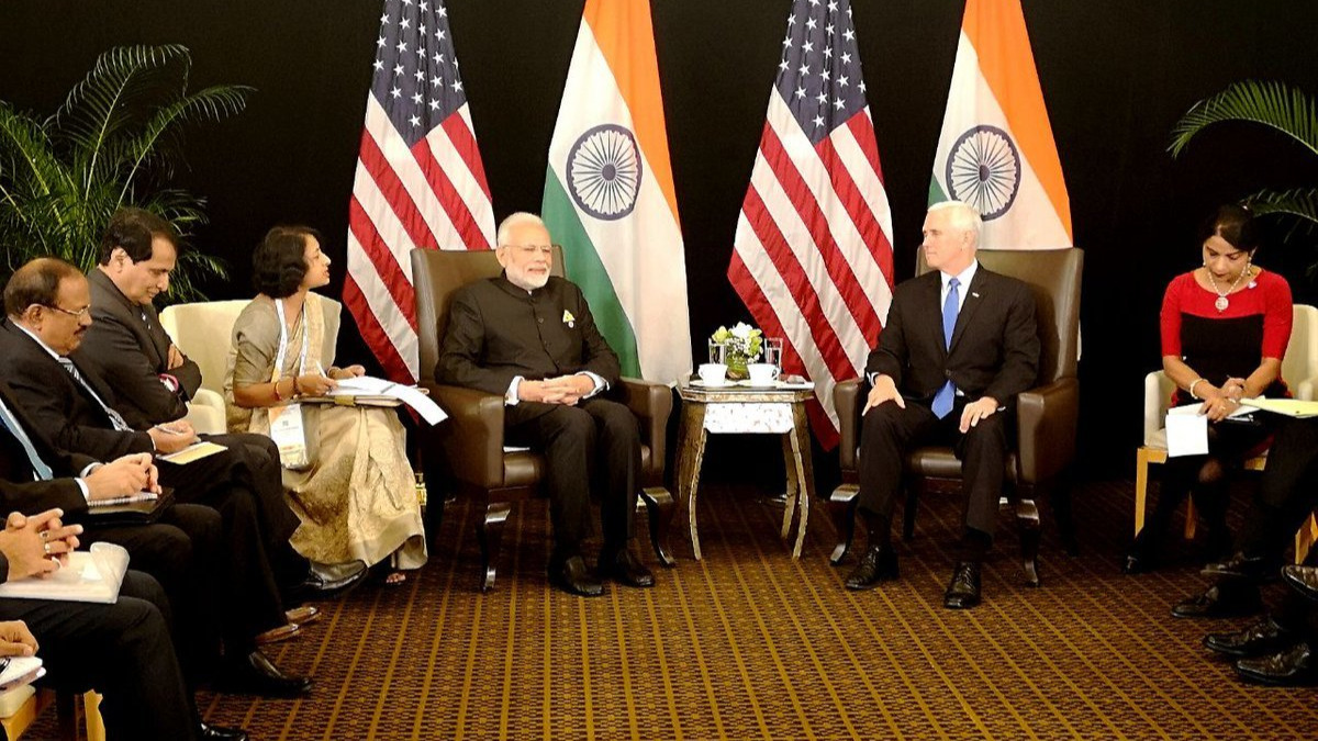 PM Modi invites US Vice President Pence to make defence equipment in India