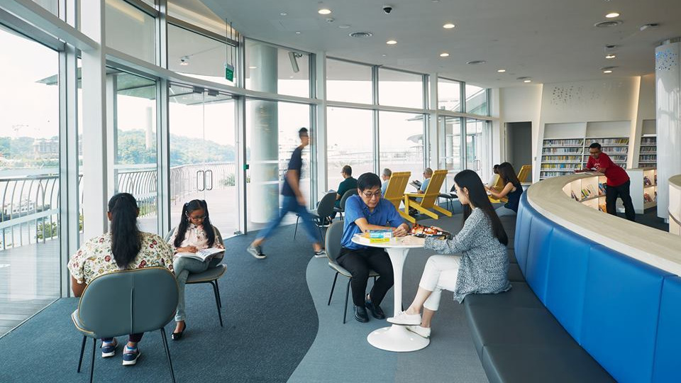 Enjoy reading with a view of Sentosa at new VivoCity library