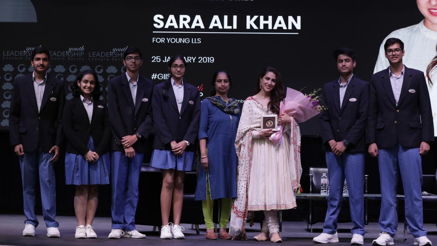 Sara Ali Khan visits GIIS SMART Campus