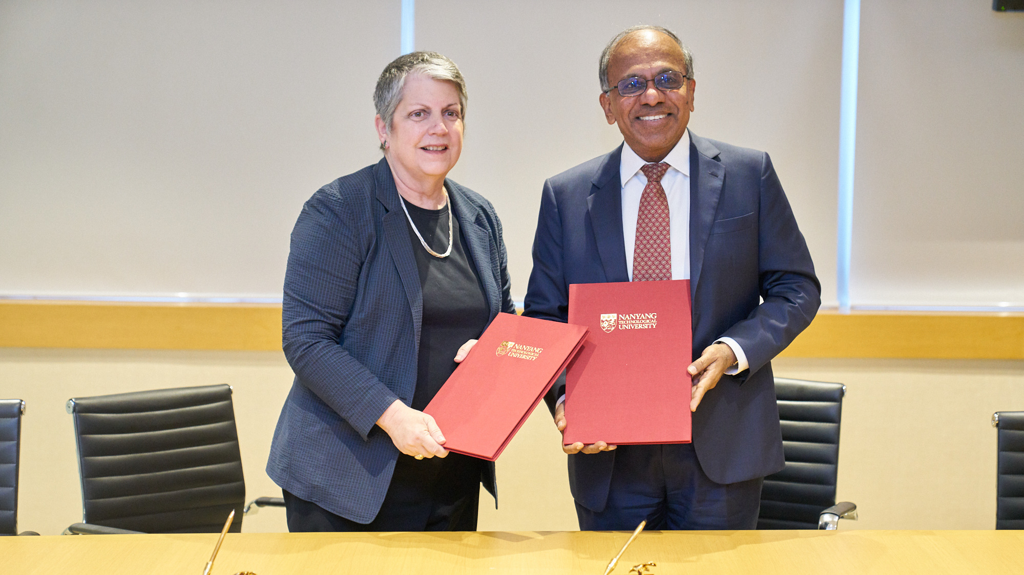 NTU and University of California sign MoU for expanding collaboration
