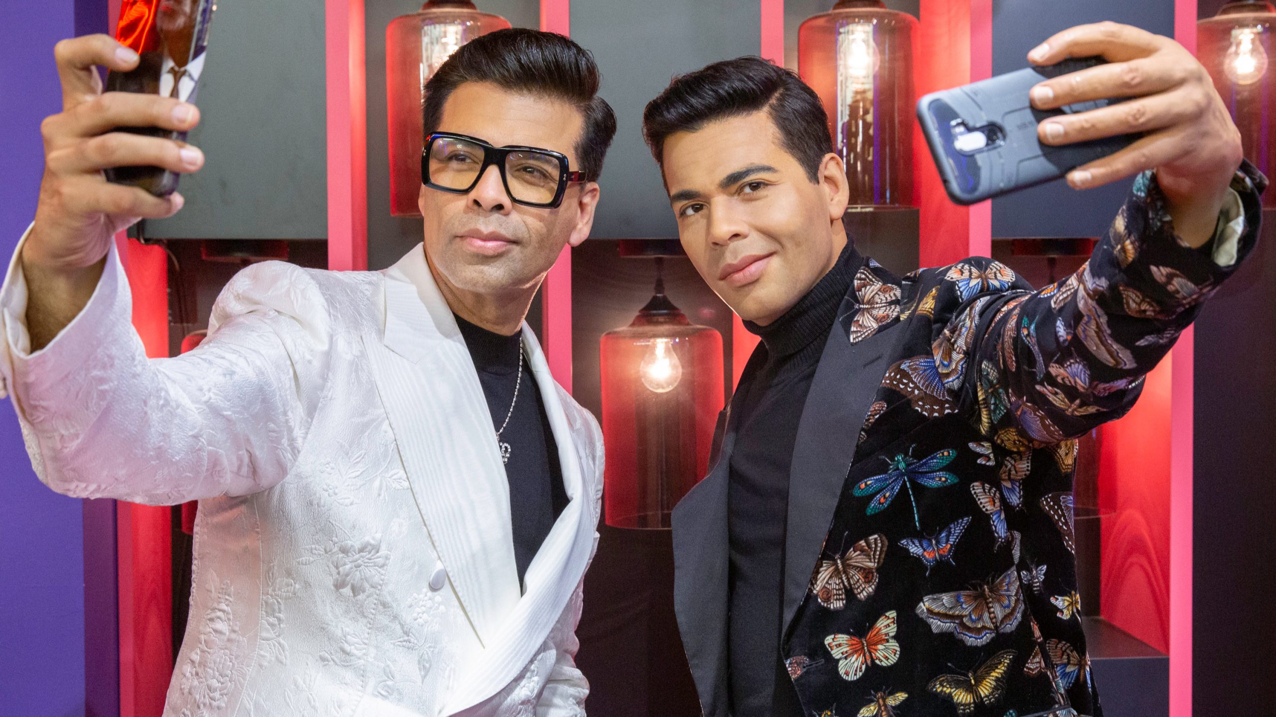 In Pics: KJo launches Bollywood Experience with star casting at Madame Tussauds Singapore