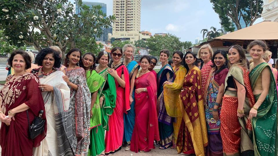 Ruby Shekhar, trailblazer of Singapore sari saga