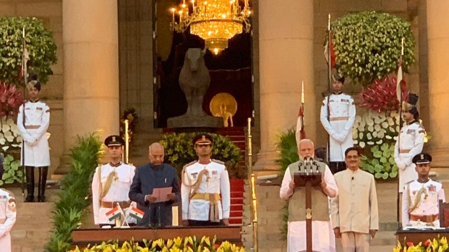 Modi takes oath as India PM for Term 2.0