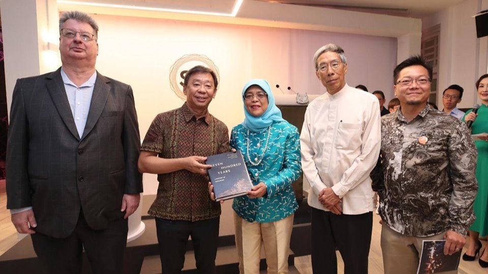Interactive book on Singapore history launched