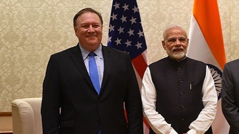 Pompeo hopes stronger US-India ties “Mumkin Hain” under Modi