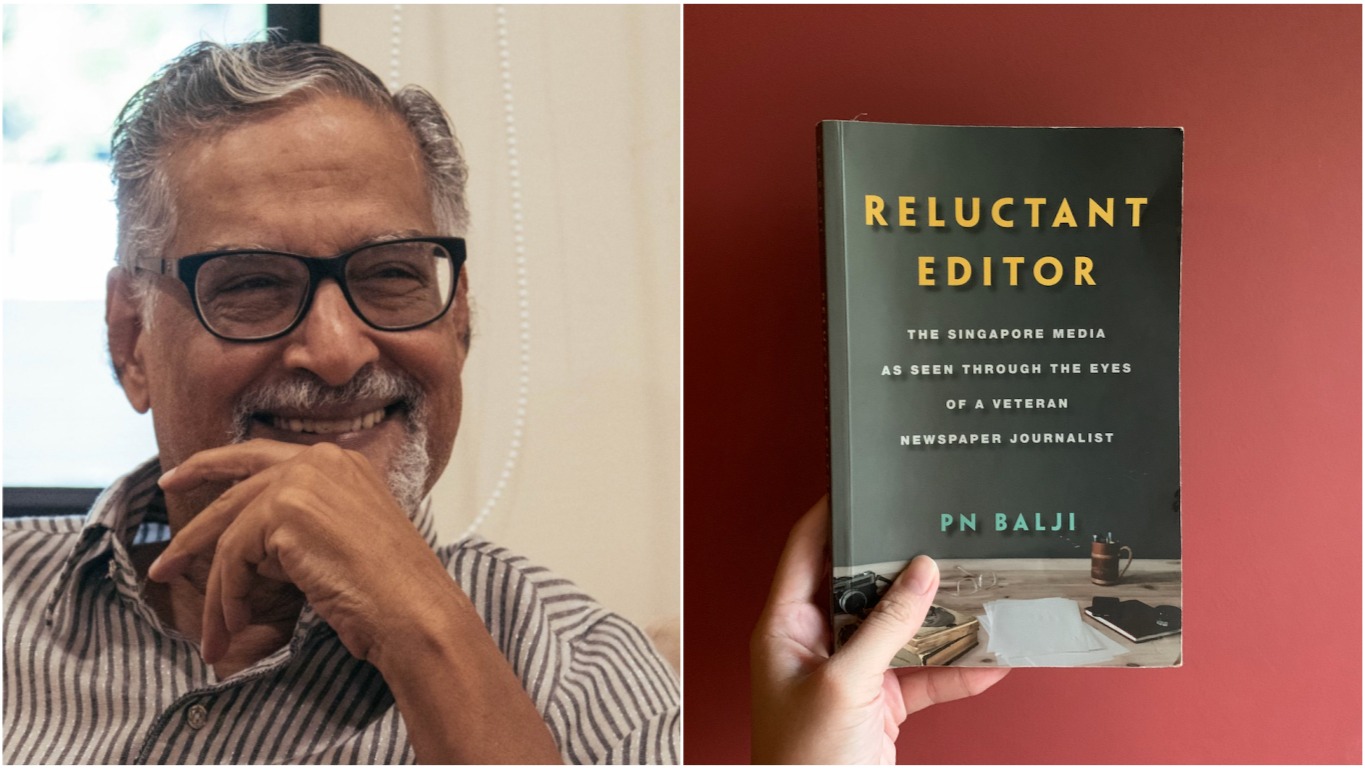 ‘Reluctant Editor’ PN Balji tells the stories of Singapore media through the ages