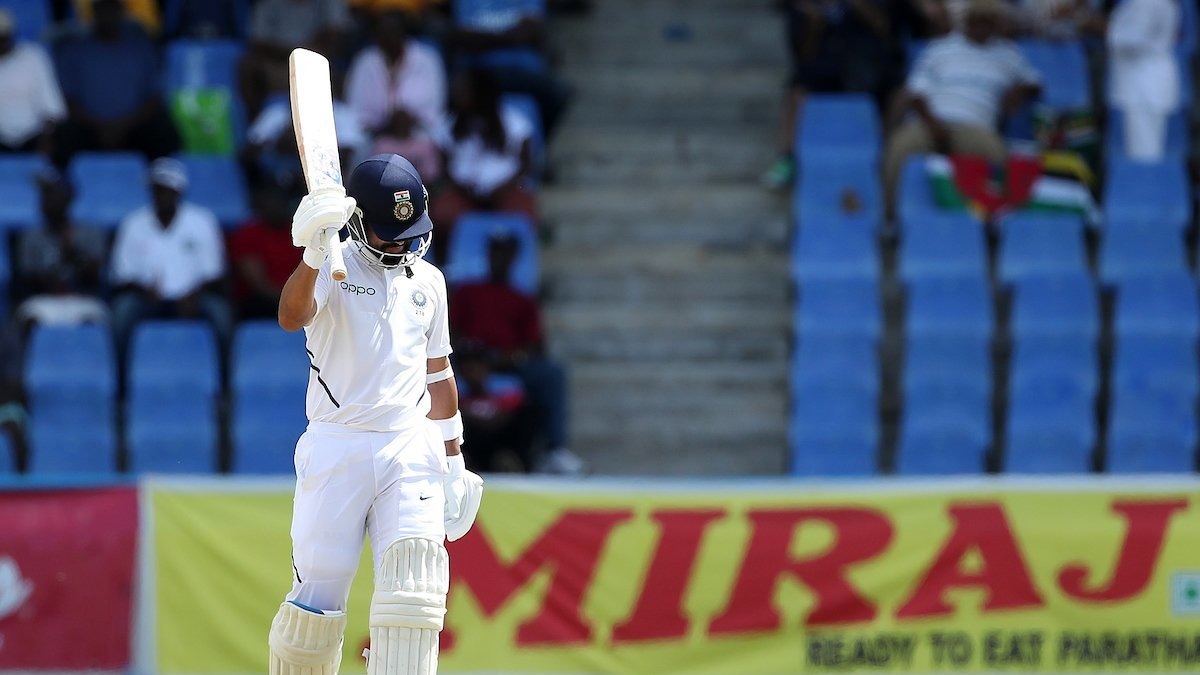 Rahane rescues India after top order collapse on Day 1 of first Test vs West Indies