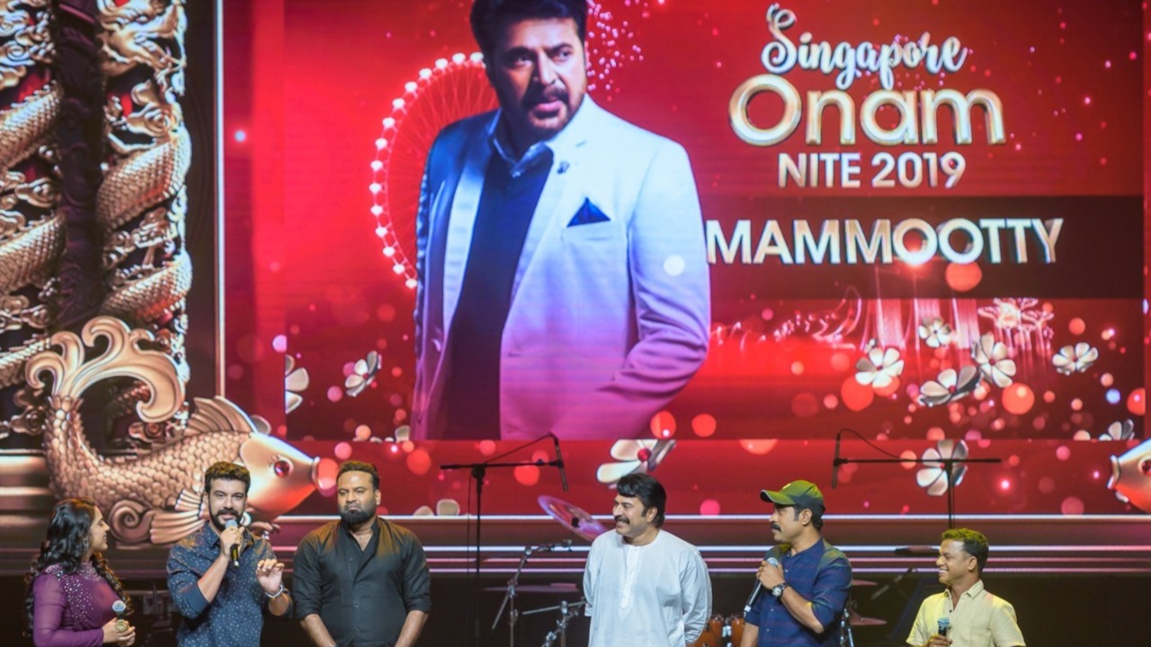 Mammootty lights up Onam celebrations in Singapore