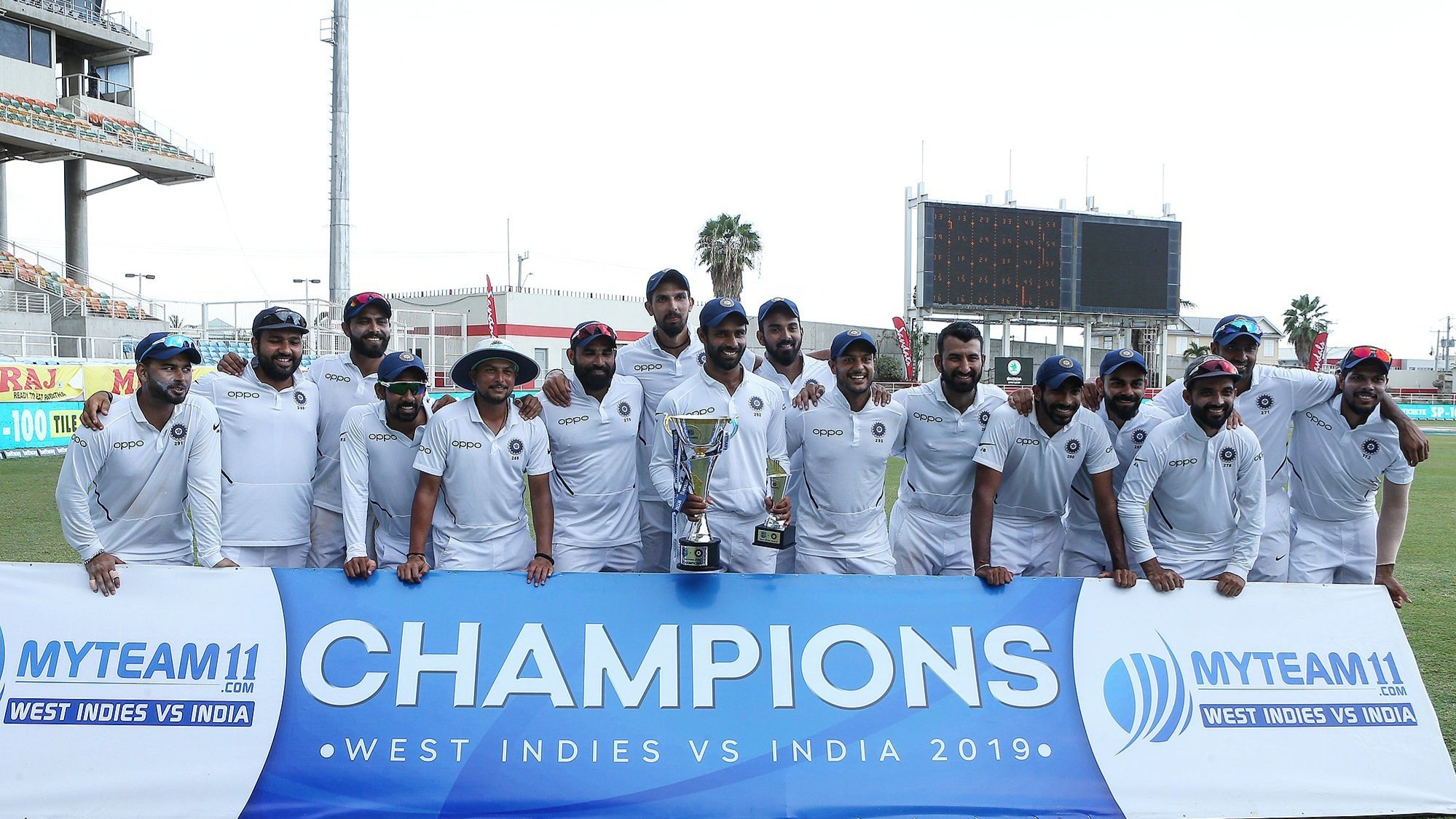 Cleansweep as India win test series against West Indies 2-0