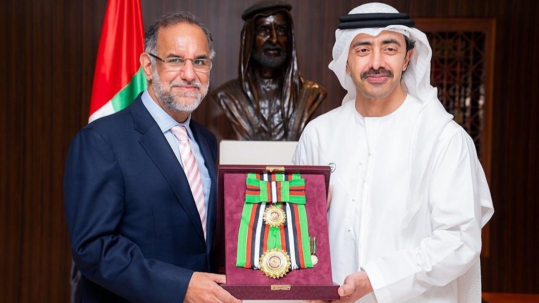 UAE confers First Class Order of Zayed II on outgoing Indian envoy Navdeep Singh Suri