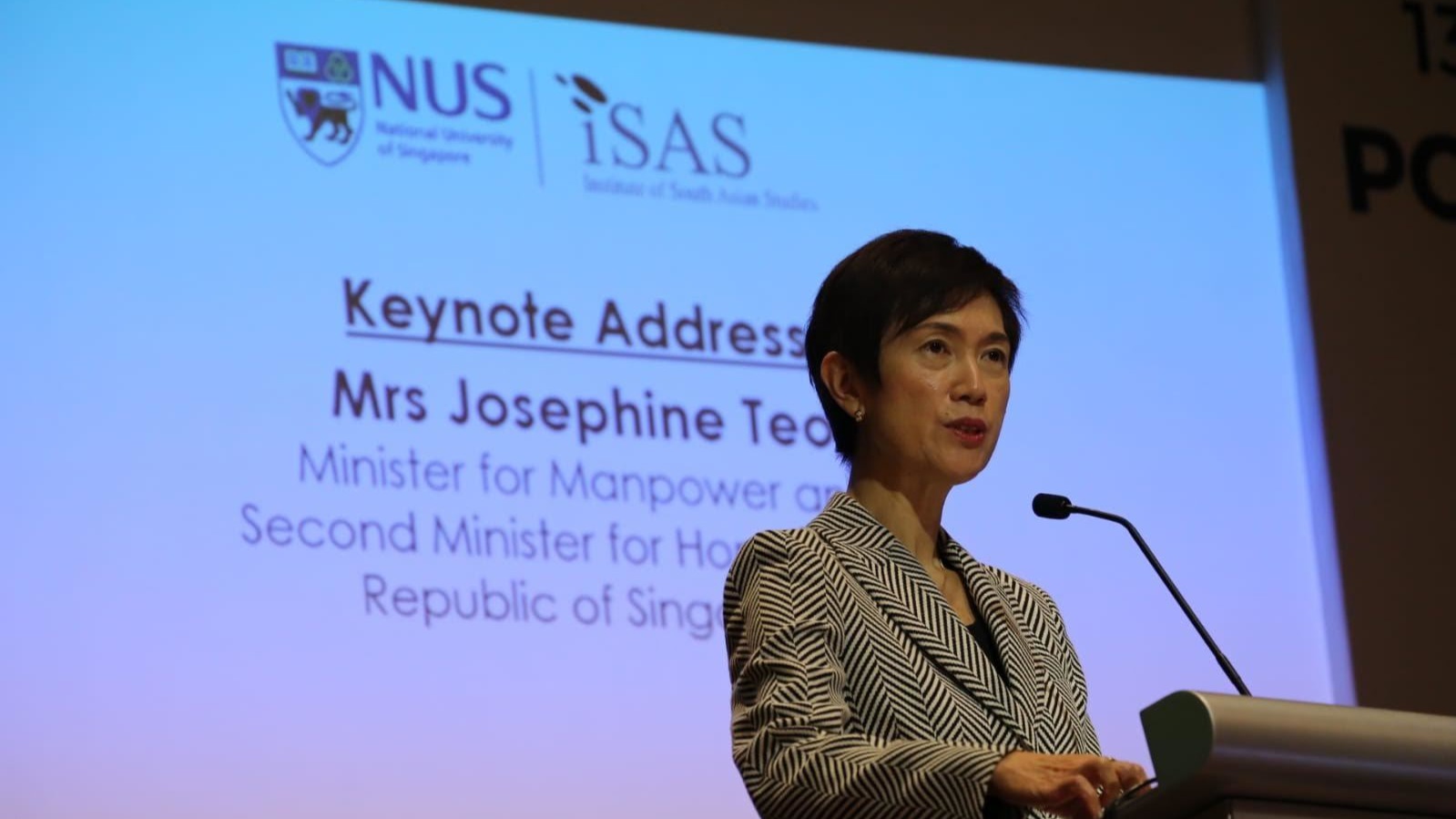 Singapore’s Bicentennial renews interest in the island state’s ties with South Asia: Josephine Teo