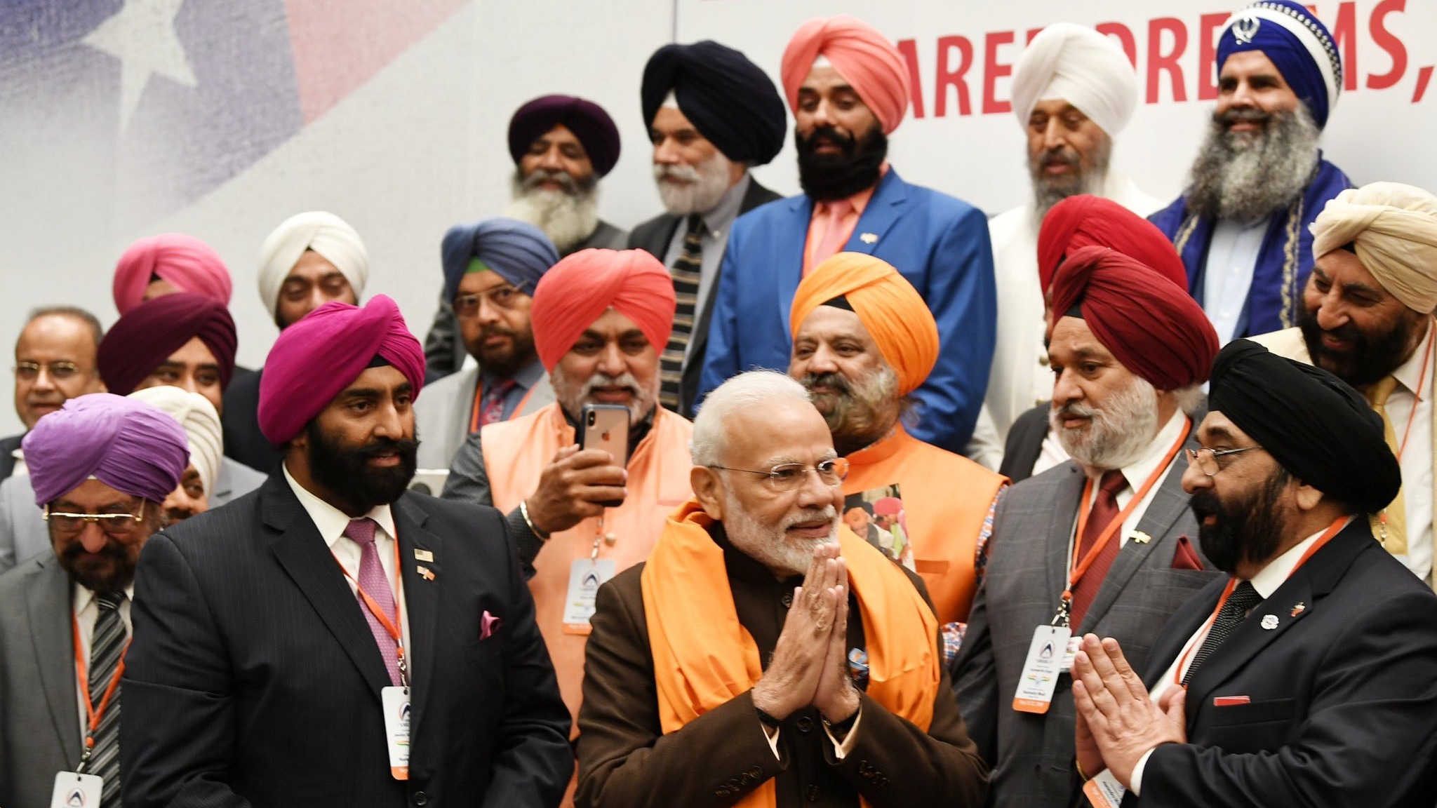 In Pics: PM Modi in Houston, meets various Indian communities and business leaders