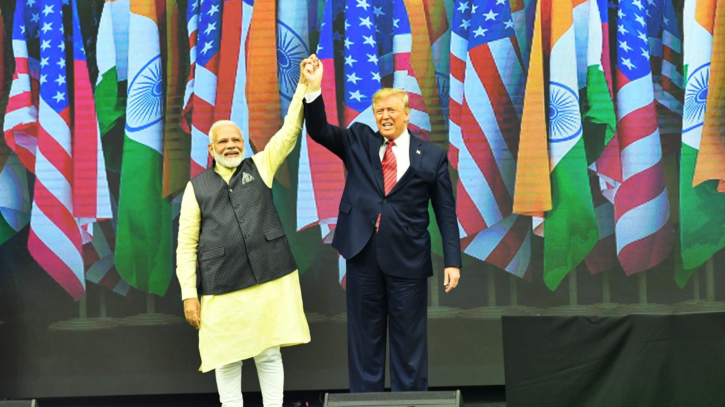 In Pics: ‘Howdy, Modi!’ says Houston as Modi and Trump share the stage