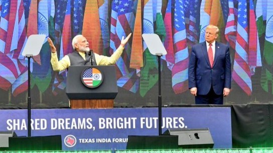 Modi slams Pakistan, praises Trump and highlights role of Indian-Americans as representatives of Indian culture and democracy