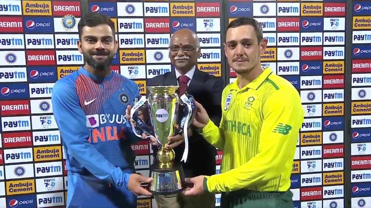 T20 series ends in a 1-1 draw as South Africa beats India in Bengaluru