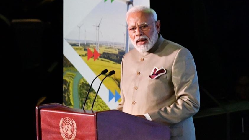 “The world needs to act now,” says Prime Minister Modi at UN Climate Summit