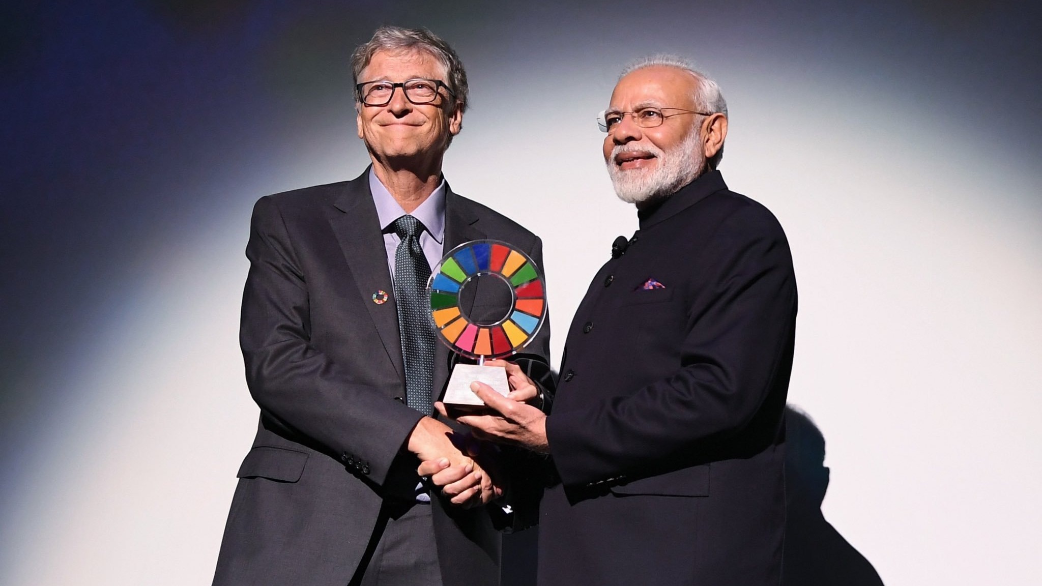 Prime Minister Modi receives award for Swachh Bharat programme