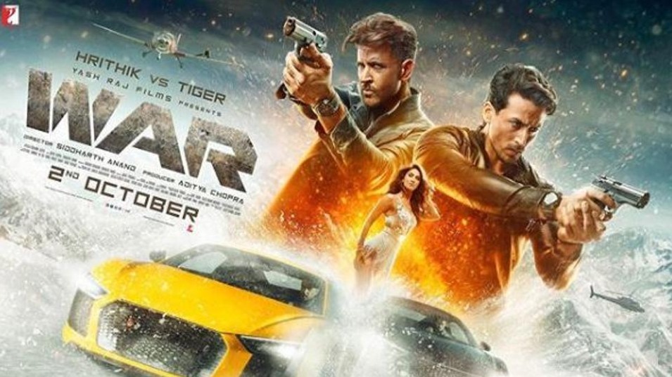 Thrills, spills, twists and turns galore in Hindi movie War.