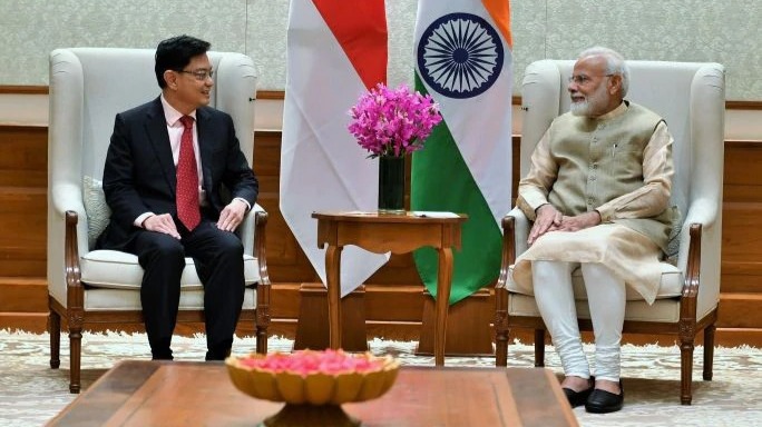 Singapore DPM Heng meets Modi in New Delhi, discusses bilateral ties