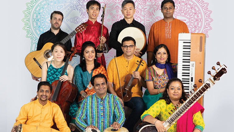 Swarhythm: A musical collaboration of melodies and rhythms