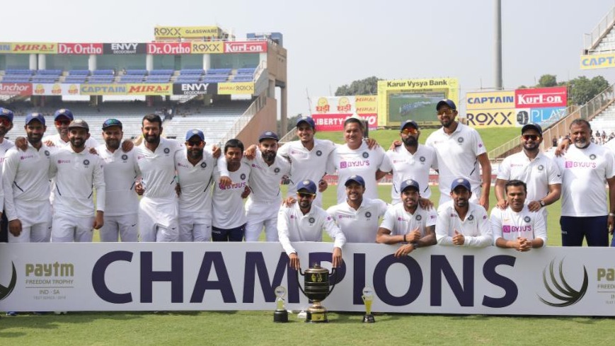 India complete 3-0 Test series whitewash against South Africa