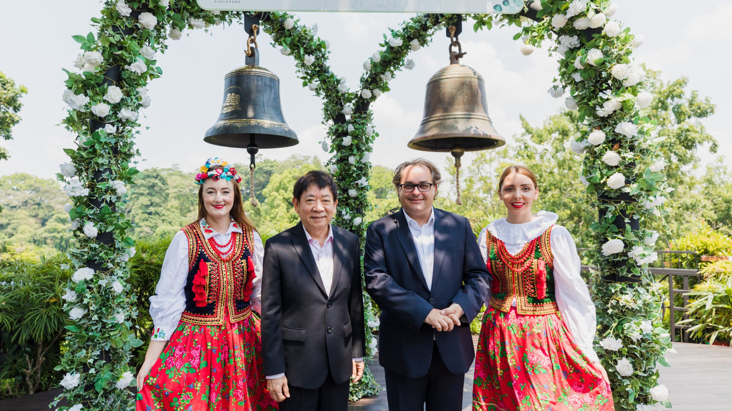 New commemorative bell at Mount Faber marks 50 years of Singapore-Polish relations